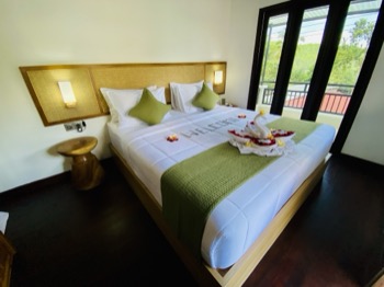 Parawiya bedroom with balcony view